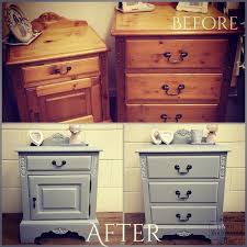 Before And After Of Orange Pine Transformed With Pure Original Classico Chalk Paint In Eve Painting Pine Furniture Refurbished Furniture Repurposed Furniture