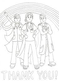 This cute coloring worksheet features a rainbow template, each stripe labeled with a different color. Artist Creates Colouring Pages For Easter To Thank Key Workers Worcester News