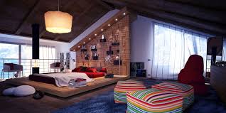 Lo schema proposto di seguito mostra una camera da letto mansardata, nell'ambito di un appartamento su più livelli; Camera Da Letto In Mansarda 20 Idee Di Arredamento Mondodesign It