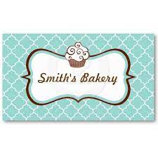 Chocolate Aqua Business Card Zazzle Com In 2021 Cupcake Business Cards Cards Business Cards