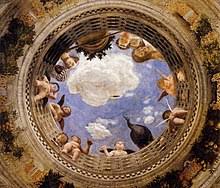 Many of his works in painting, sculpture, and architecture rank among the most famous in the world, including the ceiling frescoes of the sistine chapel, the pieta, and david. Illusionistic Ceiling Painting Wikipedia