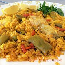 Receta De Arroz Con Pollo Y Verduras Recetas De Arroz Con Pollo Paella De Pollo Arroz Con Pollo