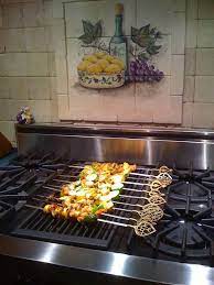 Moss & stone griddle aluminum nonstick stove top square grill pan,chef quality perfect for meats steaks fish and vegetables,dishwasher safe Yes Absolute Must In My Future Kitchen Indoor Grill On Stove Top Homeapplianceskitchen Kitchen Stove Indoor Grill Kitchen Stove Top
