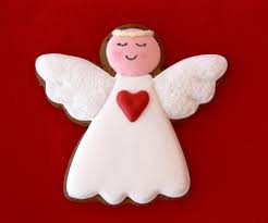 Love This Rendition Of One Of Our Most Popular Christmas Shapes The Angel Cookie Cutter Christmas Cookies Decorated Angel Cookies Sugar Cookies Decorated