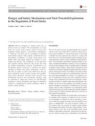 We did not find results for: Pdf Hunger And Satiety Mechanisms And Their Potential Exploitation In The Regulation Of Food Intake