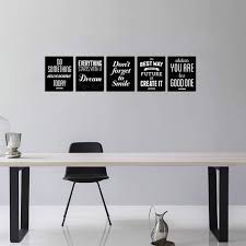 While you may want to forgo the neon walls, superhero bedding, and stacks of toys, the occupant of the room might have other ideas. Buy Motivational Inspirational Wall Art Poster Black And White Creative Canvas Quote Design For School Office Home Kids Room Decor 5 Set 8x10inch Unframed Positive Words Sayings Print Phrase Picture Online At Low