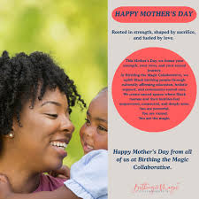 🌷 Happy Mother's Day 🌷 Rooted in strength. Shaped by sacrifice. Fueled by  love. Today, we honor the sacred journey of every Black birthing  person—their power, their story, and their magic. At