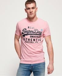 Superdry Vintage Authentic Pastel T Shirt Mens T Shirts