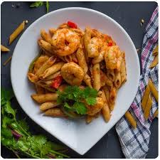 Place the shrimp in a bowl and sprinkle with 1 teaspoon cajun seasoning, ¼ teaspoon garlic powder, ¼ teaspoon kosher salt, and ⅛ teaspoon black pepper. Penne Pasta Shrimp Healthy Choice