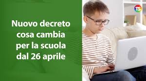 Cosa cambia dal 26 aprile. Nuovo Decreto Cosa Cambia Per La Scuola Dal 26 Aprile Youtube