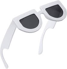 Clout Goggles Clout Goggles White Lwter Vintage Ocean Lens Durable Retro Sunglasses Retro Sunglasses Sunglasses Goggles
