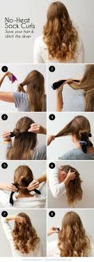 No Heat Sock Curls Save Your Hair And Ditch The Dryer More Hair Waves Curl Hair Without Heat Hair Without Heat