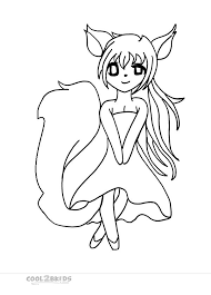 Cute chibi coloring pages for kids. Printable Chibi Coloring Pages For Kids