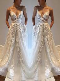 Maybe you would like to learn more about one of these? A Linien Princess Stil Spaghetti Trager Pinselschleppe Armellos Tull Brautkleid Luckmia