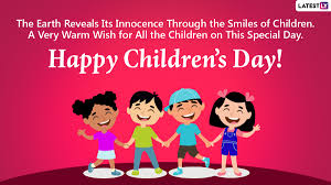 See more ideas about children's day activities, child day, children's rights. Happy Children S Day 2020 Wishes Bal Diwas Hd Images Whatsapp Stickers Facebook Messages Gif Greetings Sms To Celebrate Jawaharlal Nehru Birth Anniversary Latestly