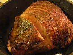 Dutch Oven Spiral Glazed Ham Cooking Spiral Ham Oven Ham Recipes Cooking Ham In Oven