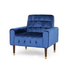 Maybe you would like to learn more about one of these? Best Selling Home Decor Bourchier Velvet Armchair Modern Glam Button Tufted Waffle Stitching Navy Blue Set Of 1 307565 Rona
