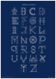 Learning your letters through design teagarden aia, lora nicole on amazon.com. Alphabet For Architects On Behance