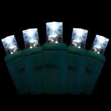 20 Led Christmas Mini Lights Bright White 5mm Conical Bulbs Green Wire Led Christmas Lights White Christmas Lights Led Lights