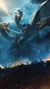 Godzilla King Of The Monsters 2019 Phone Wallpaper Moviemania In 2021 Godzilla Wallpaper Godzilla Vs King Ghidorah Godzilla Vs