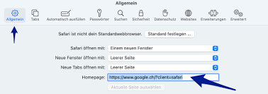 Wie Richtet Man Google Als Startseite Ein