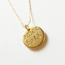 Amor Fati Love Your Fate Tiny Charm Super Fine Chain Etsy