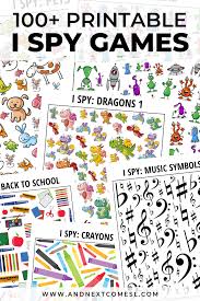100 Awesome Printable I Spy Games For Kids Spy Games For Kids Printable Activities For Kids Printable Games For Kids