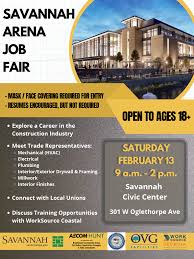 Thursday, april 13 at 309 w 36 th st. City To Hold Construction Industry Job Fair For Help On New Savannah Arena