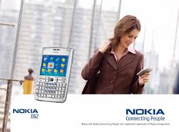 Nokia E62 Synchronizing data
