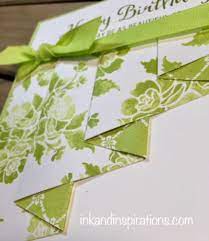 Vellum paper is a popular material for card making and wedding invitations. Pretty Technique Fold For Handmade Cards Ink And Inspirations