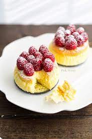 Pink Wings Japanese Souffle Cheesecake Desserts Asian Desserts Japanese Dessert