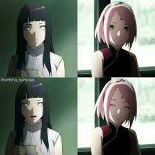 ساكورا هارونو هيناتا هيوڨا anime art photo