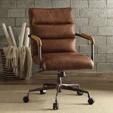 Harith Executive Office Chair Retro Brown By Acme Furniture Furniturepick