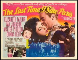 Elizabeth Taylor The Last Time I Saw Paris (1954) Spanish Subtitles