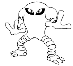 Hitmonlee Pokemon Coloring Pages Coloring Pages Pokemon Coloring