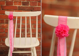 Hey Look Easy Chair Decor With Crepe Paper Flowers Paper Flowers Diy Easy Crepe Paper Flowers Diy Chair Decorations