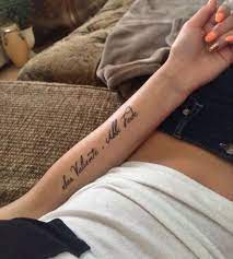 There Must Be An Unforgettable Story Behind The Tattoo Page 46 Of 56 Sciliy Small Tattoos Creative Tattoos Tattoo Quotes