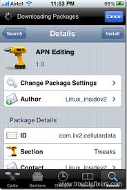 Edit the details for mobile data as follows: How To Enable Gprs Edge Apn Settings In Jailbroken Iphone 3gs Troublefixers