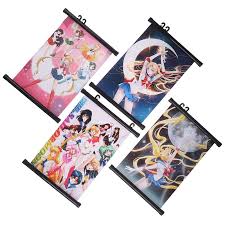 50,425 results for anime scroll poster. Anime Sexy Sailor Moon Hanging Wall Scroll Painting Home Decor Poster Cosplay Buy At A Low Prices On Joom E Commerce Platform
