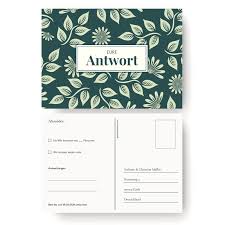 In jedem fall bietet ihnen die einladungskarte „goldene zeiten die möglichkeit, ihrer einladung zur goldenen hochzeit durch ihre ideen glanz zu verleihen. Antwortkarte Hochzeit Hochzeitskarten Antwort Postkarte Karte Einladung Blumen Ebay