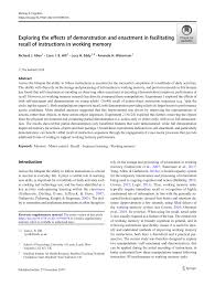 Yes, while the nether isn't loaded, you can take your time in the overworld getting ready. Pdf Exploring The Effects Of Demonstration And Enactment In Facilitating Recall Of Instructions In Working Memory