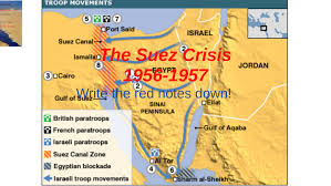 It shows sinai war 1956 & suez crisis summary. The Suez Crisis By Rochelle Kostiuk