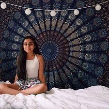 Venetian colors boho tapestry regular price: Indian Mandala Tapestry Wall Hanging Hippie Bohemian Twin Size Bed Sheet Dorm For Sale Online Ebay