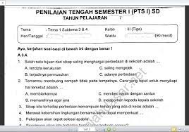 Pada kesempatan kali ini kami akan berbagi soal tematik kelas 4 tema 3 subtema 3, tema peduli terhadap makhluk hidup subtema ayo cintai lingkungan. Soal Ulangan Kelas 3 K 13 Tema 1 Subtema 3 Dan 4 Sekolahdasar Net