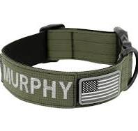 Custom 1.5" Basic Tactical Dog Collars | Tactipup Dog Gear
