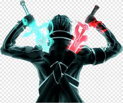 The light novel series spans several virtual reality worlds, beginning with the game, sword art online (sao), which is set in a world known as aincrad. Kirito Asuna Sword Art Online 2 Aincrad Sword Art Online 1 Aincrad Sword Art Fictional Character Cartoon Png Pngegg