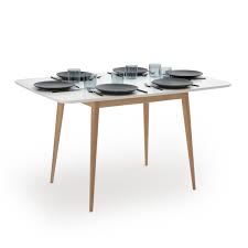 Table A Manger A Allonge 2 A 6 Personnes Jimi Taille 10 Pers Table A Manger Table Cuisine Et Table Repas