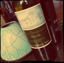 Albarino Pazo Serantellos 2012 Rias Baixas Vin Blanc Espagne Espagne