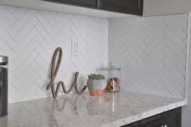 Corner Of Herringbone Subway Tile Backsplash Herringbone Subway Tile Glass Backsplash Kitchen Tile Backsplash