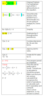 Solving Equations With Fractions Solving Equations Fractions Equations